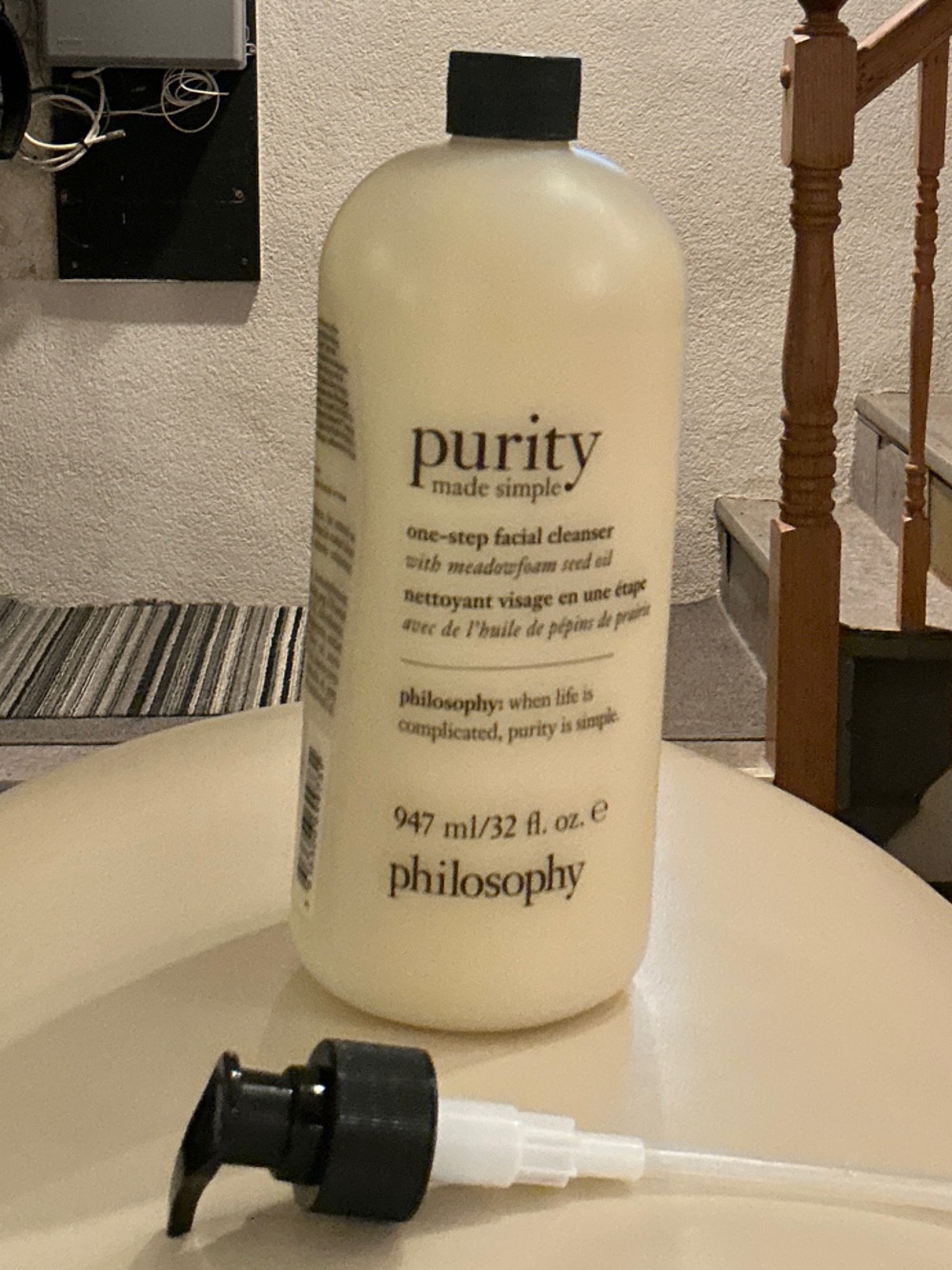 Philosophy Purity Made Simple Facial Cleanser - Cream and Black
